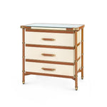 Villa & House - Toulon 3-Drawer Side Table - TOU-130-404