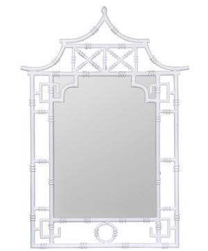 The Enchanted Home White Pagoda Mirror