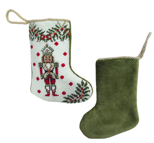 The Enchanted Home The Nutcracker Needlepoint Stocking (2 Sizes)