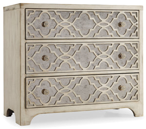 Hooker Furniture - Sanctuary Fretwork Chest-Pearl Essence - 3023-85001