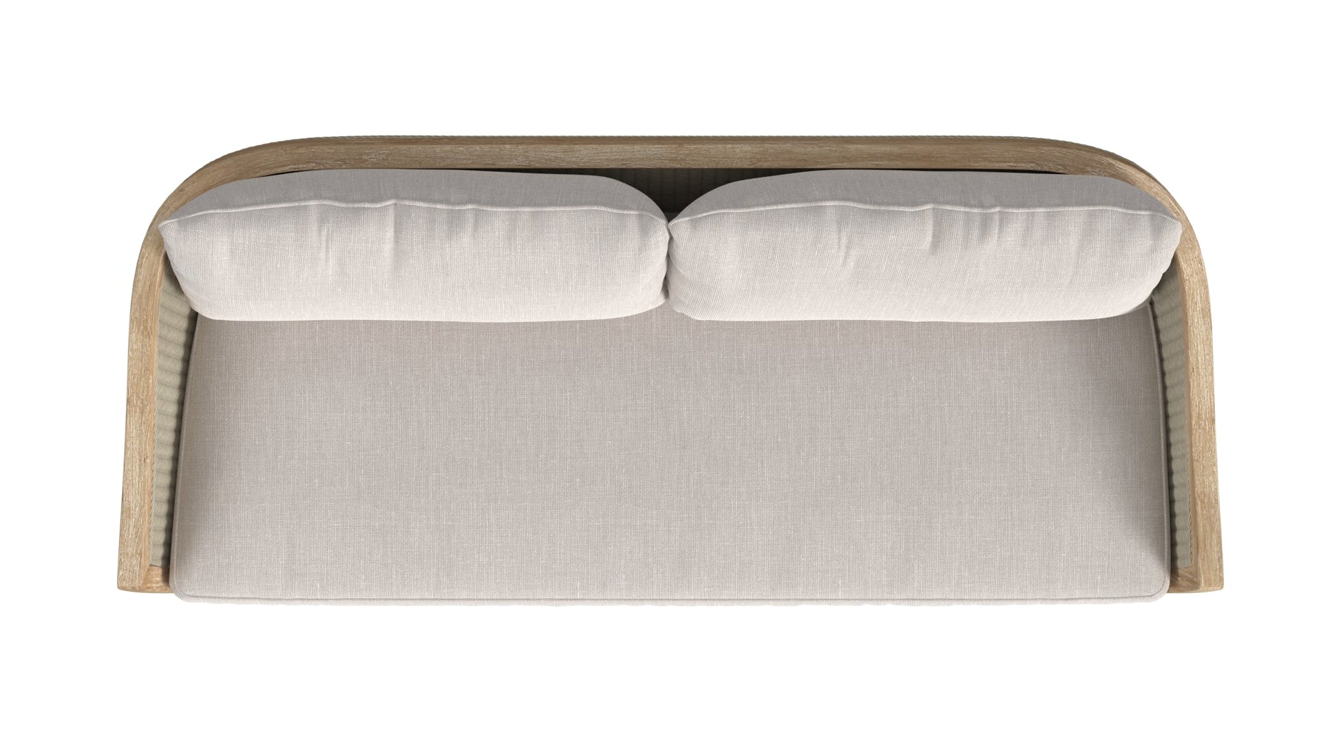 Cambria Sofa in Canvas Canvas w/ Self Welt | Sunset West - SW5801-23 ...