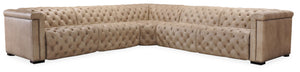 Hooker Furniture - Savion Grandier 5-Piece Power HR Sectional w/2 Power Recline - SS434-G5PS-082