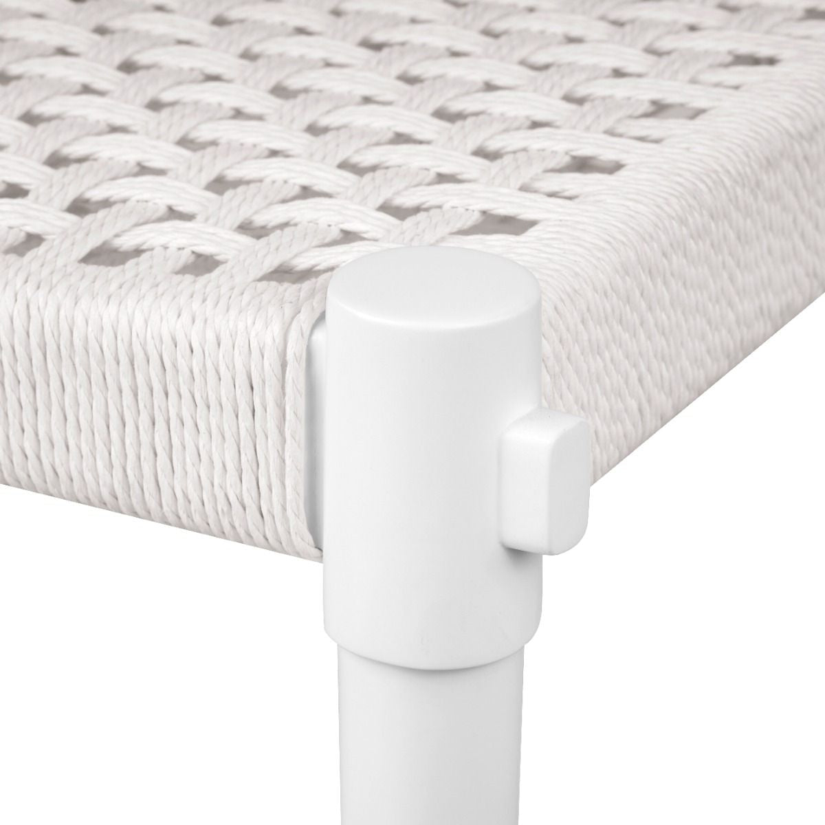 Villa & House - Rope Counter Stool - Eggshell White - RPE-575-09