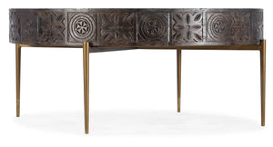 Hooker Furniture - Commerce & Market Carved Round Cocktail Table - 7228-80030-85