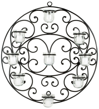 Safavieh Tea Light Wall Décor, WDC1010 - Black