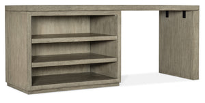Hooker Furniture - Linville Falls 72" Desk with Open Desk Cabinet - 6150-10907-85