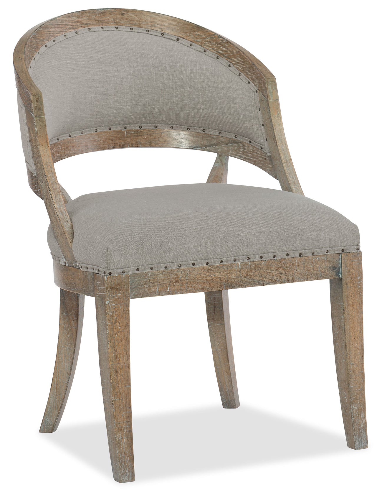 Boheme Garnier Barrel Back Chair - 2 per carton/price ea | Hooker Furniture - 5750-75300-MWD