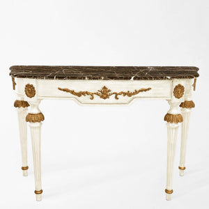 Decorative Crafts SIENNA White Console - FAR4