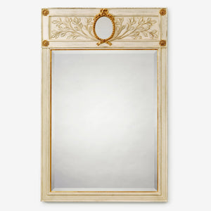Decorative Crafts MONZA White Mirror - VNN5-WH49