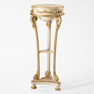 Decorative Crafts INVIERNO White Pedestal - GMT4-WH47