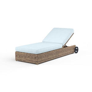 Sunset West - Havana Adjustable Chaise - Tobacco Finish - SW1701-9