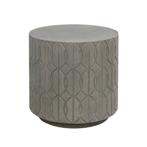 Sunset West - Trellis End Table - Grey - SW7206-ET