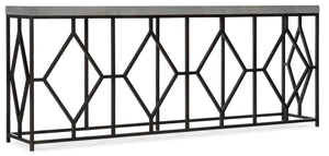 Hooker Furniture - Ciao Bella Metal and Faux Concrete Console Table - 5805-85002-00