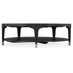 Hooker Furniture - Chapman Shou Sugi Ban Round Cocktail Table - 6033-80111-99