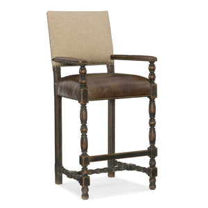 Hooker Furniture - Comfort Barstool - 5960-20360-BLK