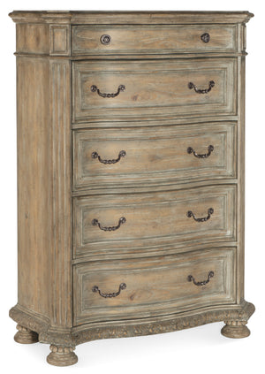 Hooker Furniture - Castella Five Drawer Chest - 5878-90010-80