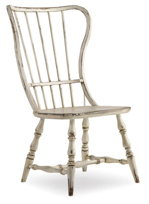 Hooker Furniture - Sanctuary Spindle Back Side Chair - Hooker Furniture - 5403-75310