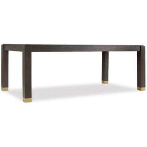 Hooker Furniture - Curata Rectangle Dining Table w/2-20in leaves - 1600-75200A-DKW