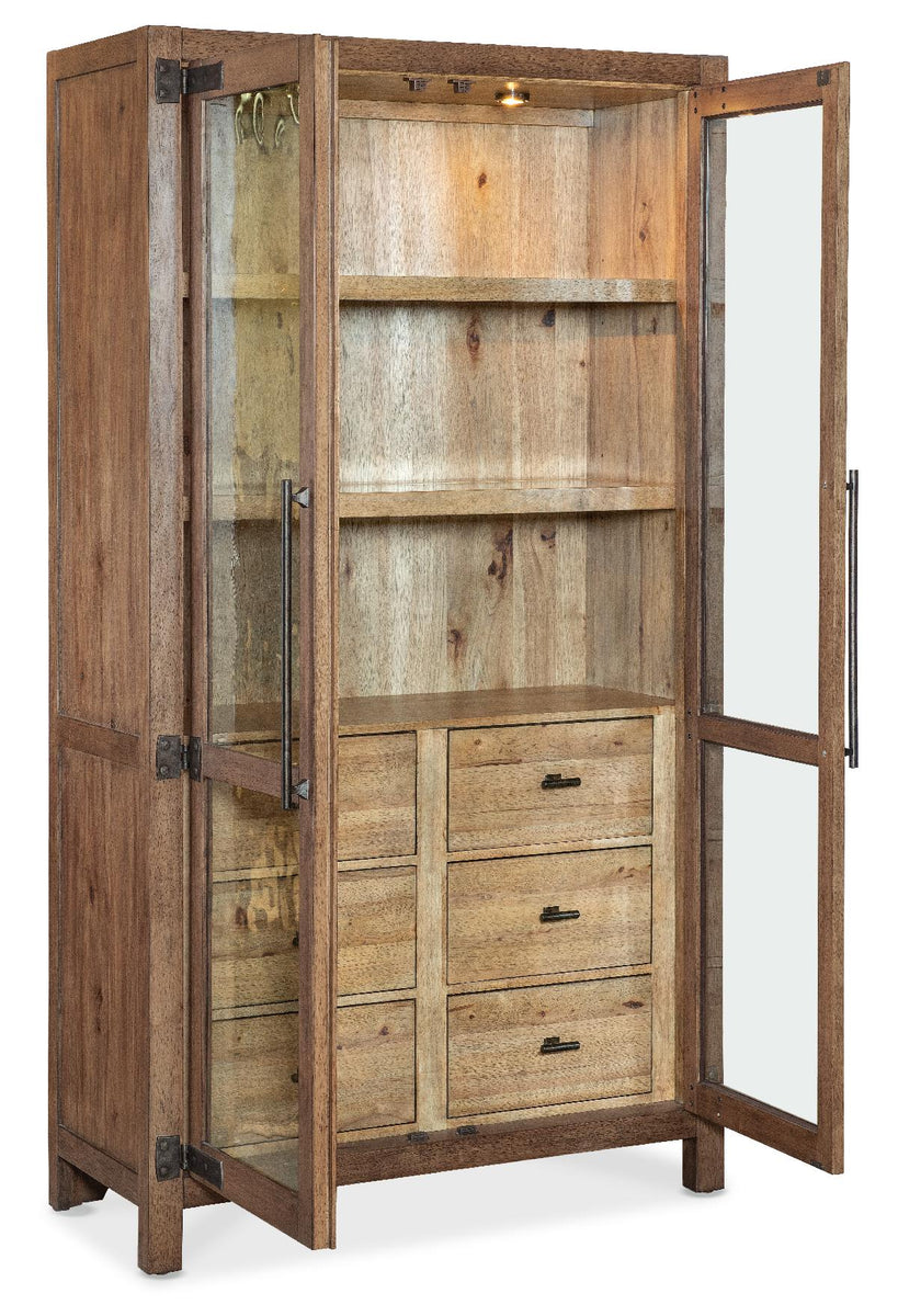Vineyard Row Display Cabinet | Hooker Furniture - 6952-75906-85