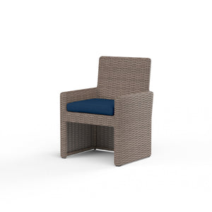 Sunset West - Coronado Dining Chair w/ Sunbrella Fabric - Driftwood Finish - SW2101-1