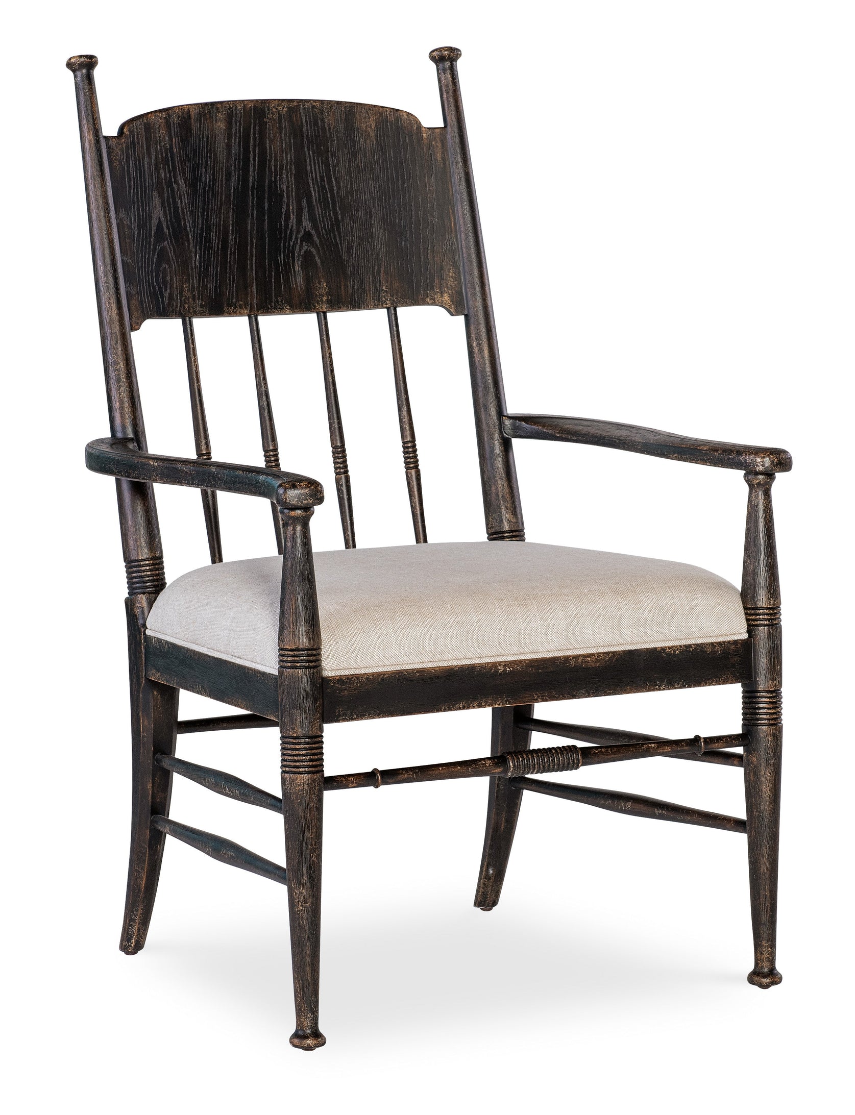 Americana Upholstered Seat Arm Chair | Hooker Furniture - 7050-75300-89