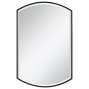 Uttermost Shield Shaped Iron Mirror