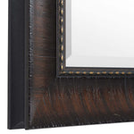 Uttermost Wythe Burnished Wood Mirror