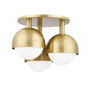 Hudson Valley Lighting Foster 3 Light Semi Flush