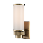 Hudson Valley Lighting Harper 1 Light Bath Bracket - Aged Brass