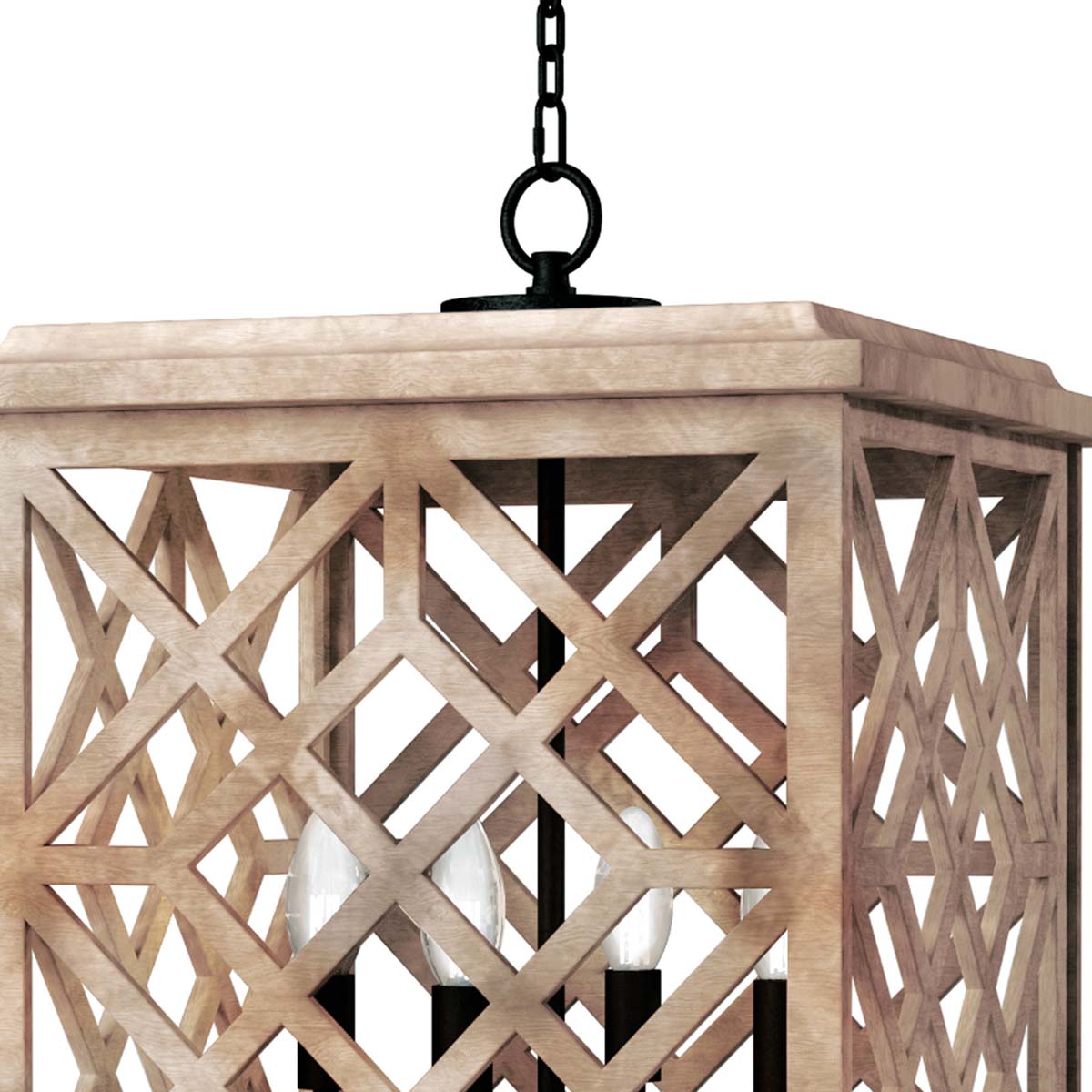 Regina Andrew Chatham Wood Lantern (Natural)
