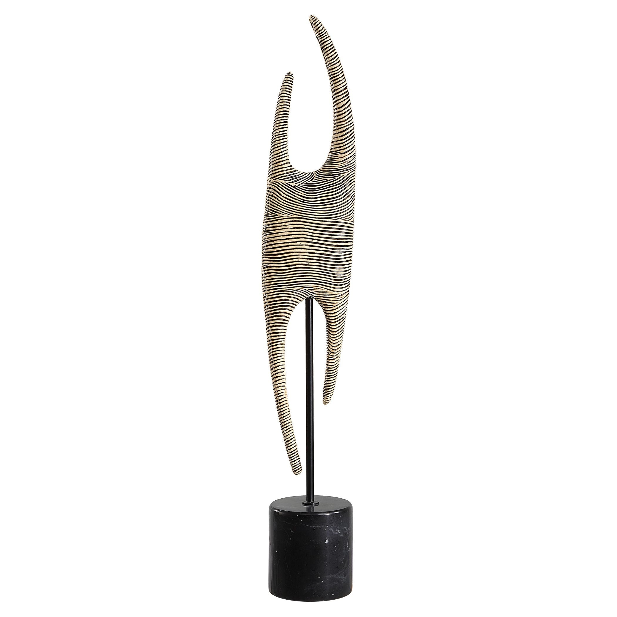 Uttermost Pochette Ribbed Sculpture