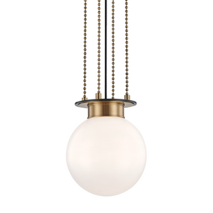 Hudson Valley Lighting Gunther 1 Light Small Pendant