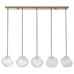 Uttermost Geodesic 5 Light Linear Pendant
