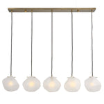 Uttermost Geodesic 5 Light Linear Pendant