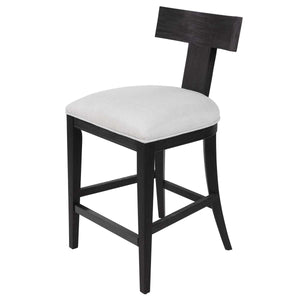 Uttermost Idris Modern Wood Counter Stool