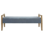 Uttermost Daylight Sky Blue Bench