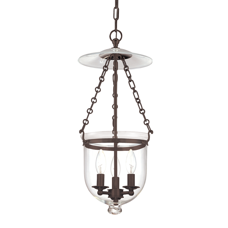 Hudson Valley Lighting Hampton 20.75" 3 Light Pendant Old Bronze - 252-OB-C1 - Brown