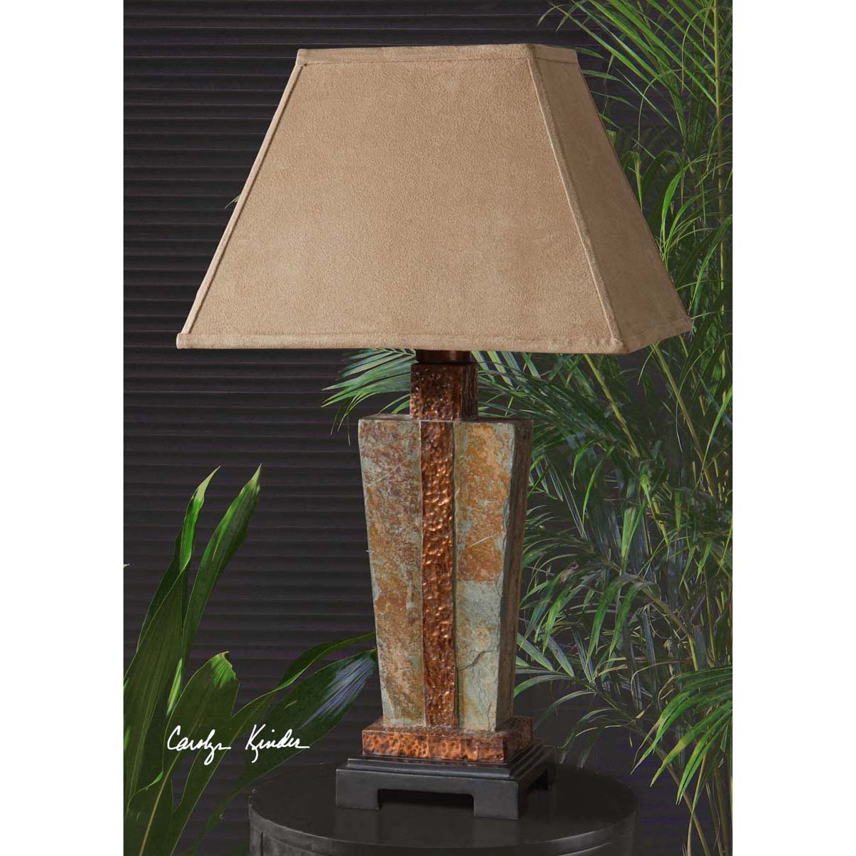 Uttermost Slate Accent Lamp