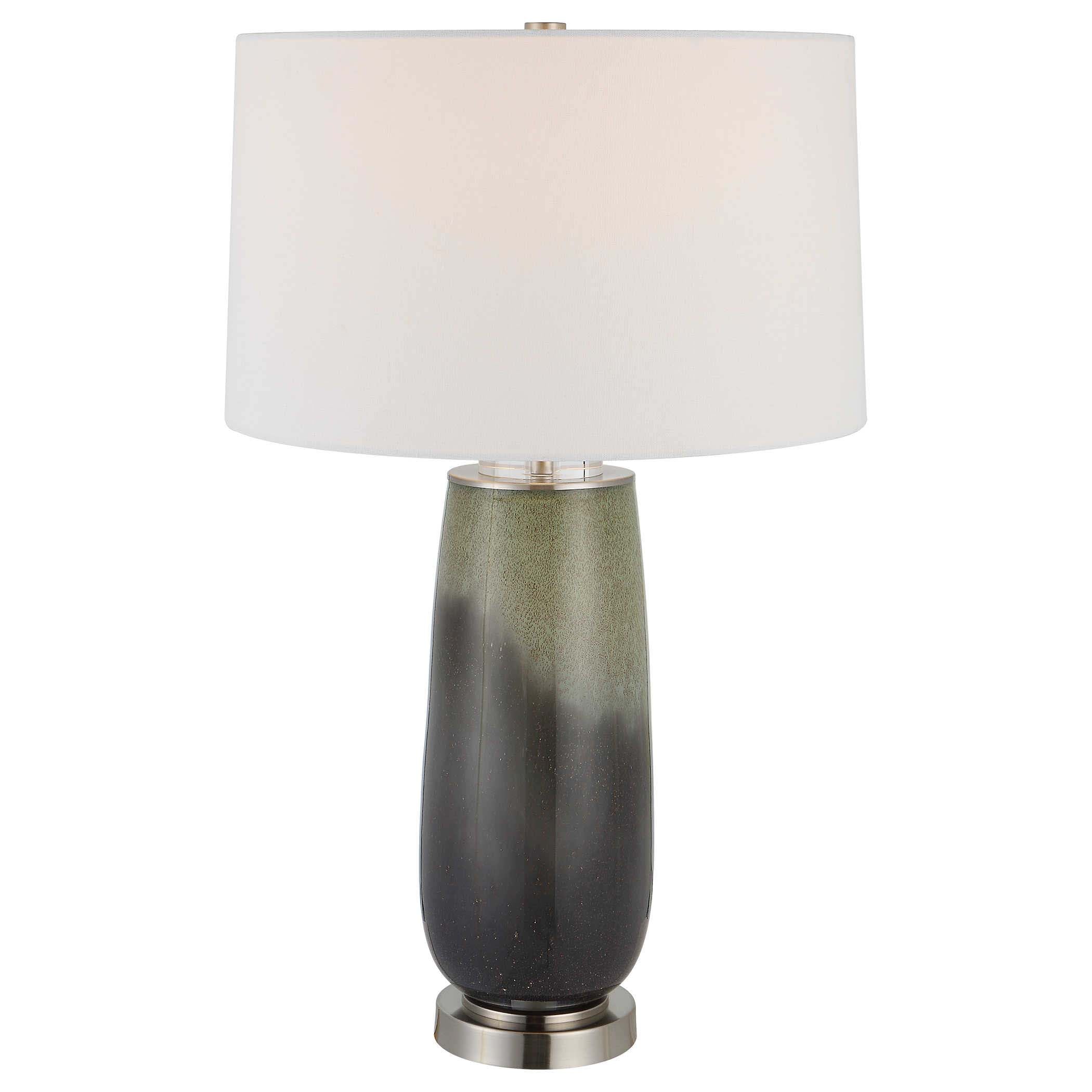 Uttermost Campa Gray-Blue Table Lamp
