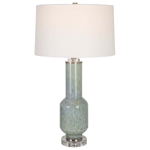 Uttermost Imperia Aqua Gray Table Lamp