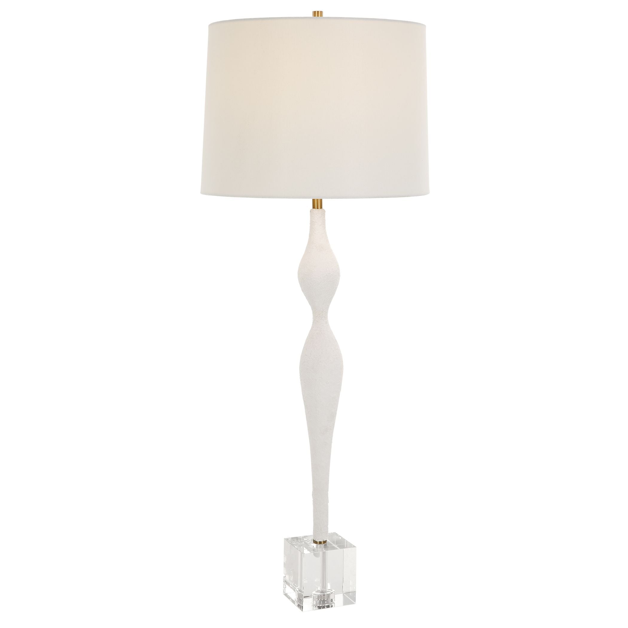 Uttermost Helena Slender White Table Lamp