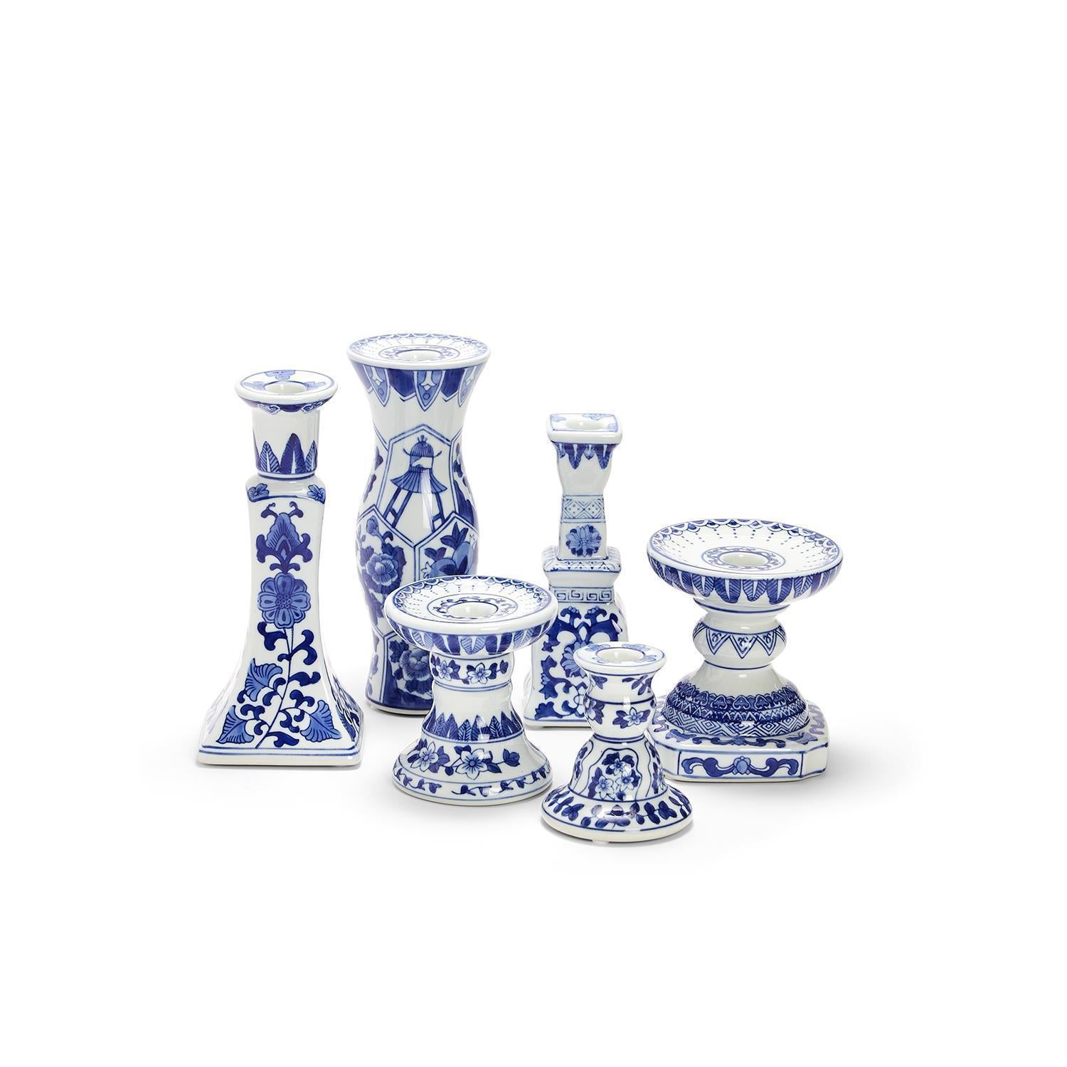 Two's Company S/6 Canton Collection Candleholders