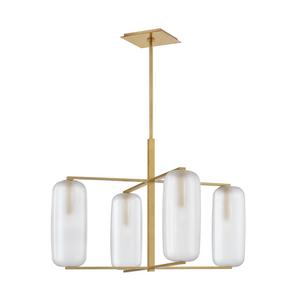 Hudson Valley Lighting Pebble 4 Light Chandelier
