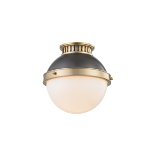 Hudson Valley Lighting Latham 1 Light Small Flush Mount