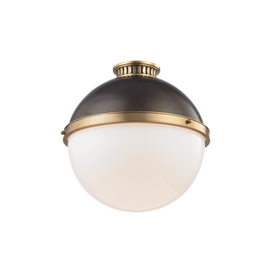 Hudson Valley Lighting Latham 1 Light Large Flush Mount