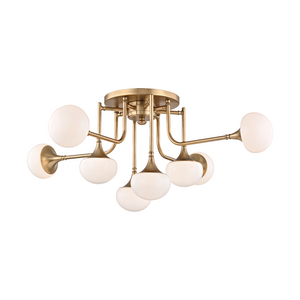 Hudson Valley Lighting Fleming 8 Light Semi Flush