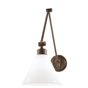 Hudson Valley Lighting Exeter 19" Glass 1 Light Wall Sconce