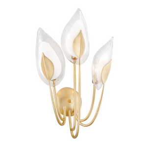 Hudson Valley Lighting Blossom 3 Light Wall Sconce