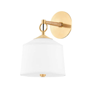 Hudson Valley Lighting White Plains 1 Light Wall Sconce