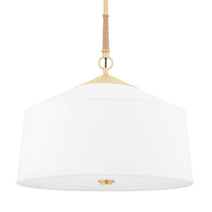 Hudson Valley Lighting White Plains 3 Light Pendant